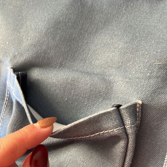 Blue canvas hanging organizer - Picture 6 of 7